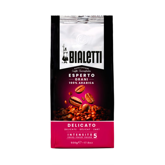 Café en grano Delicato Bialetti 500 gr