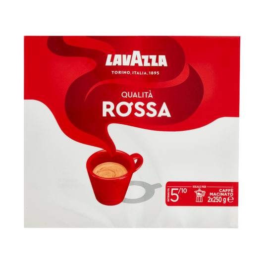Café molido Qualità Rossa LAVAZZA 2 x 250 g
