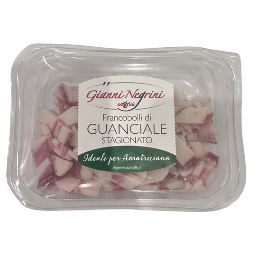 Guanciale en cubitos 100 gr Negrini