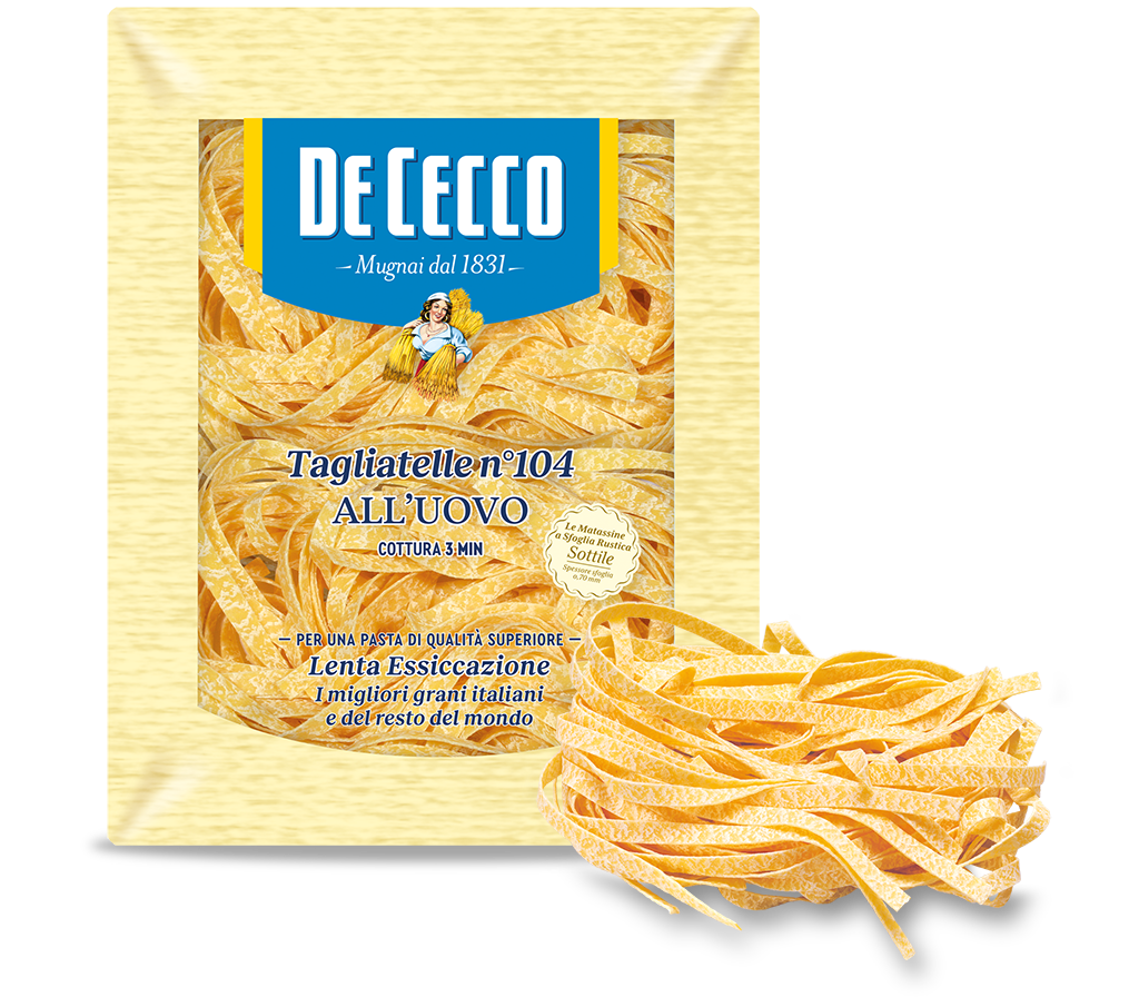 Tagliatelle n° 104 all'uovo 250g DeCecco