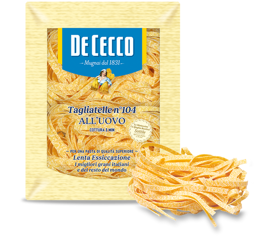 Tagliatelle n° 104 all'uovo 250g DeCecco