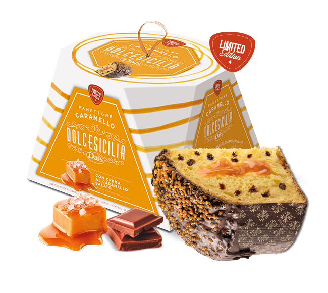 Panettone al Caramello Salato Dais 800 g