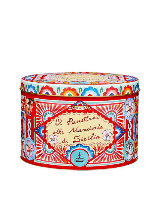 Panettone DOLCE&GABBANA con ALMENDRAS SICILIANAS Fiasconaro 1 kg