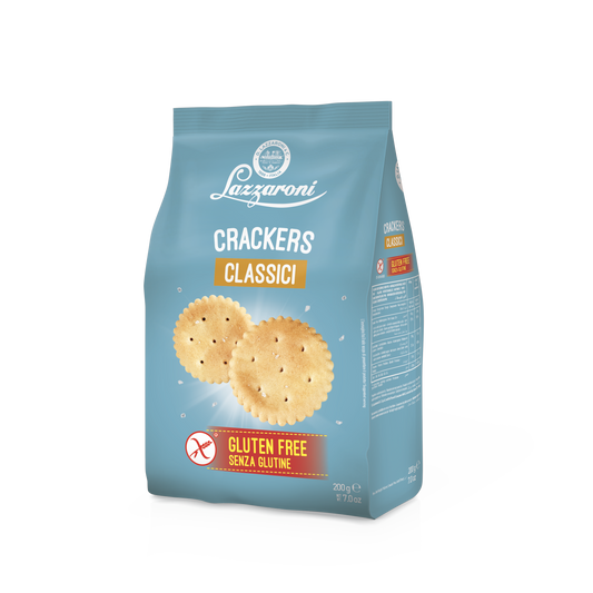 Crackers Classici 200 gr Lazzaroni GLUTEN FREE