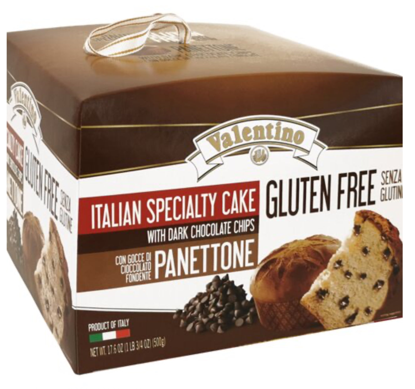 Panettone con Chocolate SIN GLUTEN 500 gr