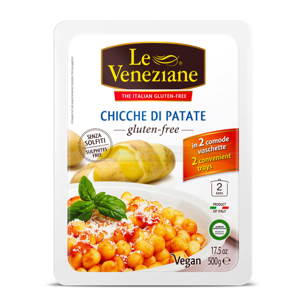 Chicche di Patate Le Veneziane 500 g SIN GLUTEN