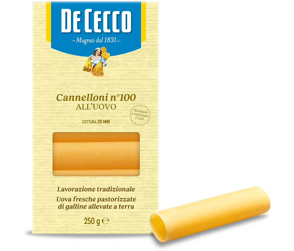 Cannelloni n° 100 all'uovo 250g DeCecco