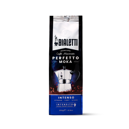 Café molido Perfetto Moka INTENSO Bialetti 250 gr