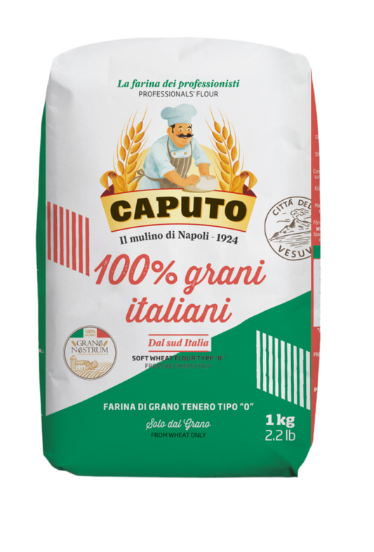 Farina tipo 0 100% Grani Italiani Caputo 1 kg