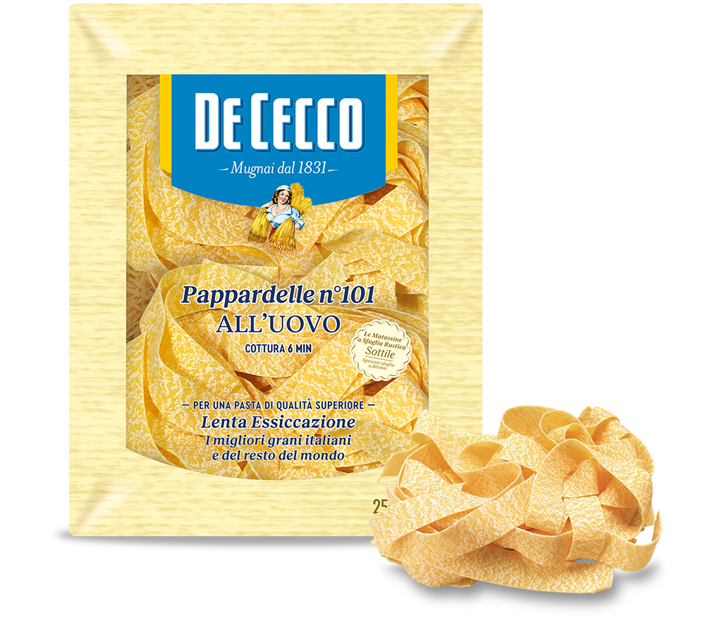 Pappardelle n° 101 all'uovo 250g DeCecco