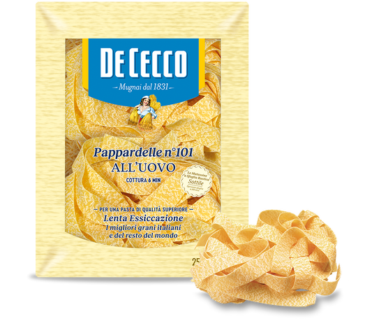 Pappardelle n° 101 all'uovo 250g DeCecco