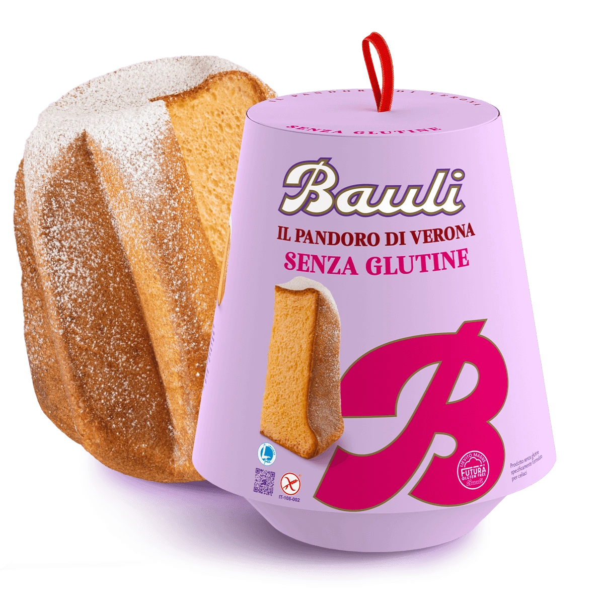 Pandoro Bauli SIN GLUTEN 500 gr