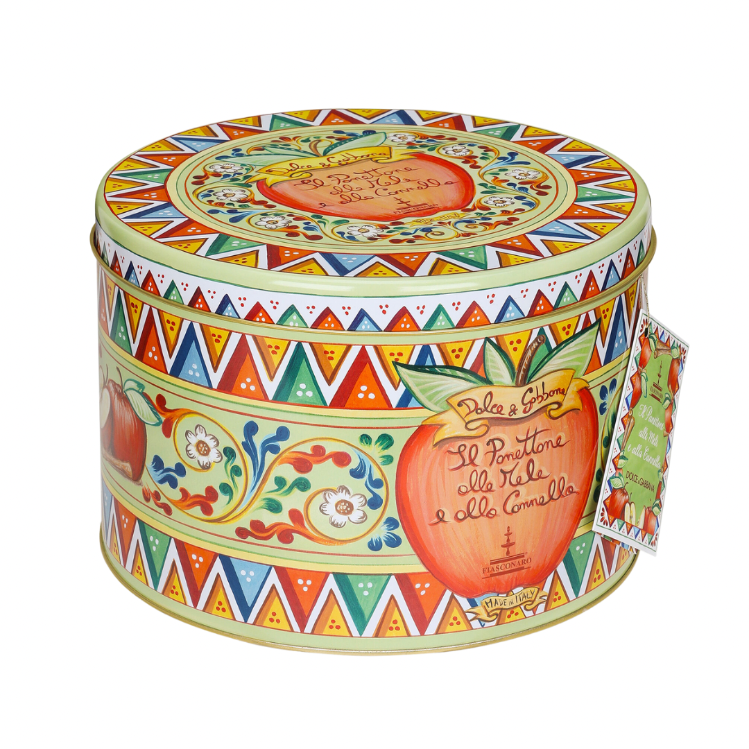 Panettone DOLCE&GABBANA de MANZANA Y CANELA Fiasconaro