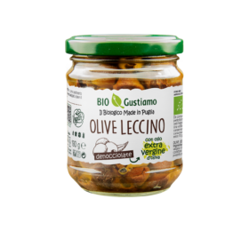 Olive Leccino Bio Gustiamo 190 gr