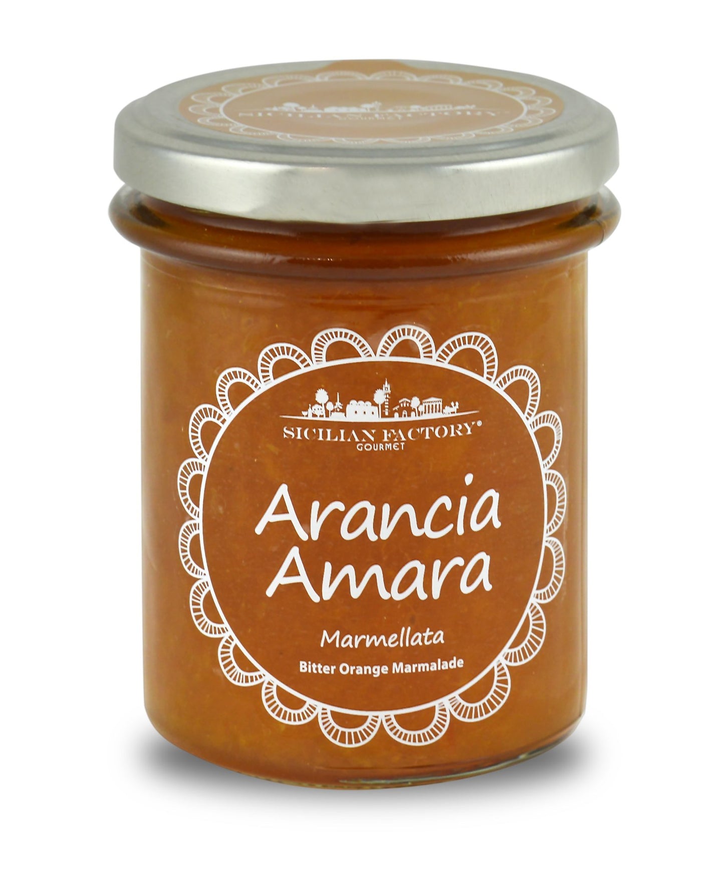 Marmellata di Arancia Amara 240 gr Sicilian Factory