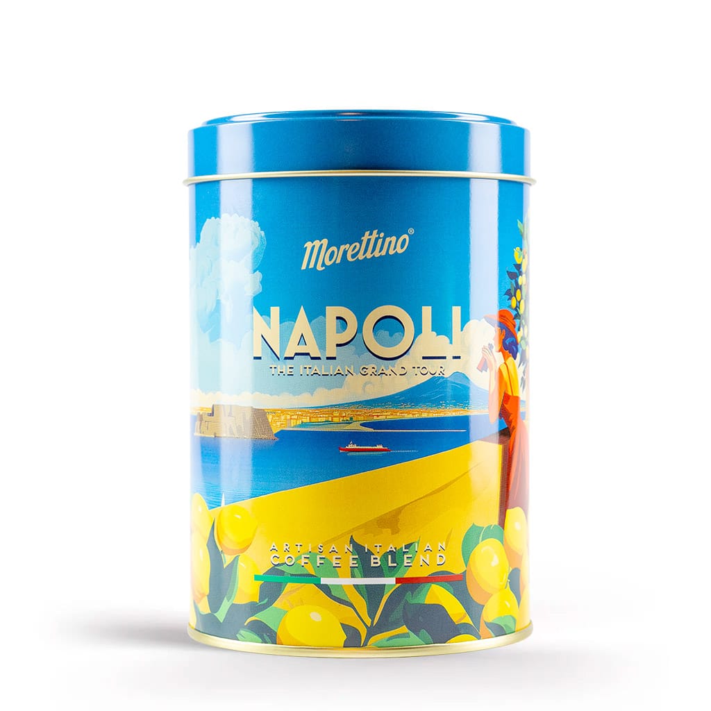Café molido The Italian Grand Tour NAPOLI Morettino 250 g