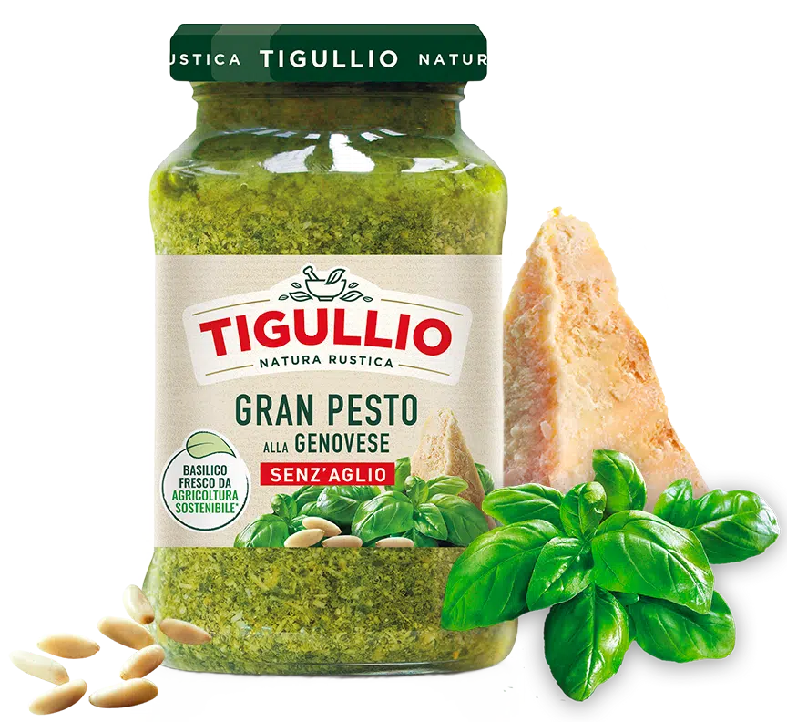 Pesto Genovese senz’aglio Tigullio 190 gr