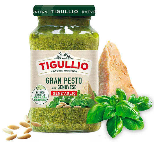 Pesto Genovese senz’aglio Tigullio 190 gr