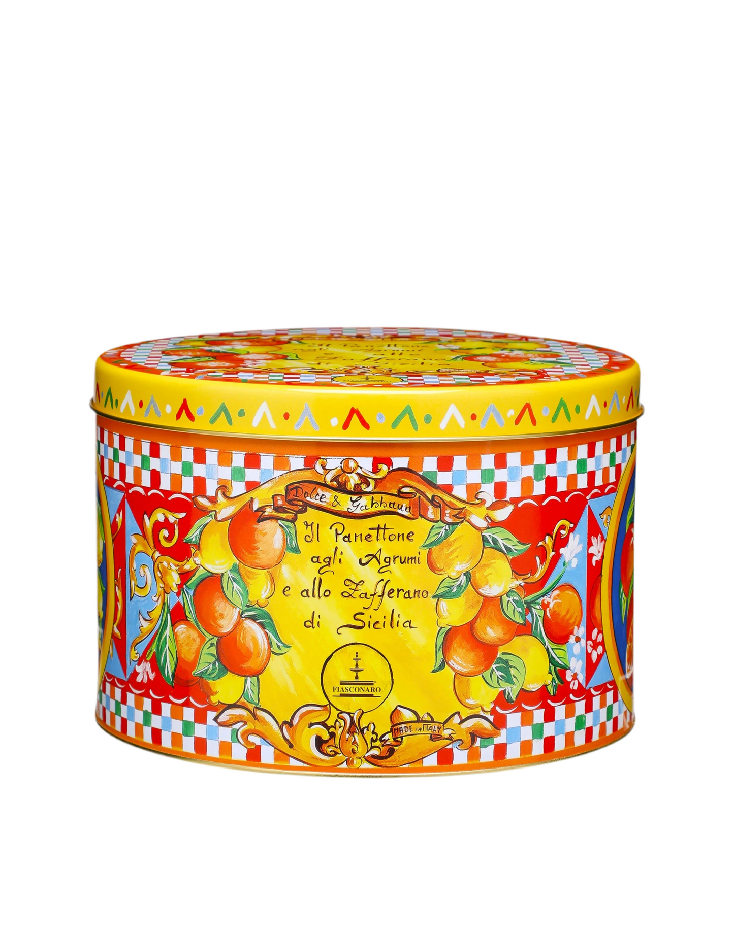 Panettone DOLCE&GABBANA con CÍTRICOS Y AZAFRÁN SICILIANOS Fiasconaro