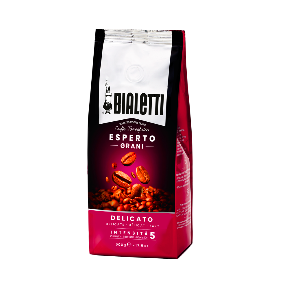 Café en grano Delicato Bialetti 500 gr