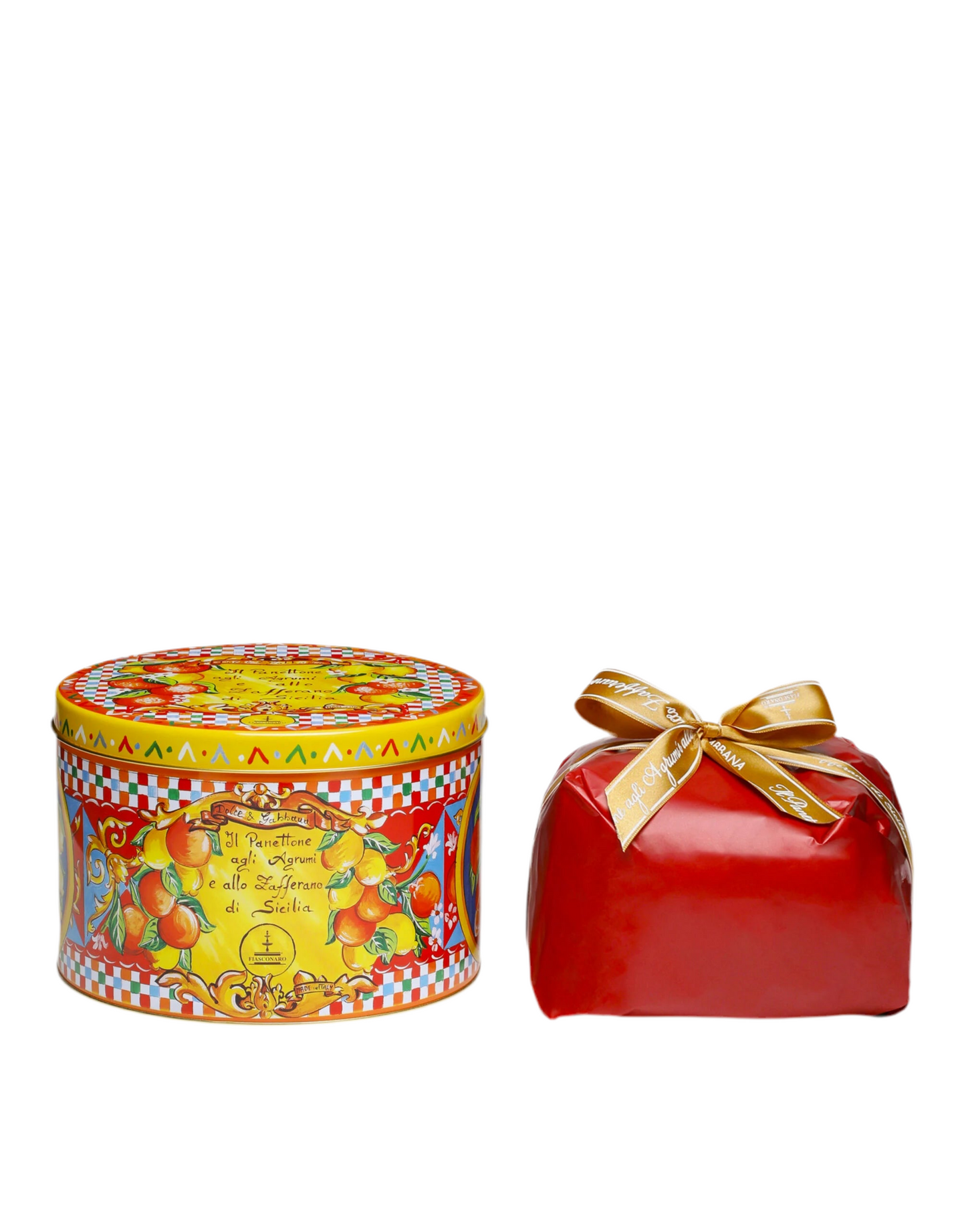 Panettone DOLCE&GABBANA con CÍTRICOS Y AZAFRÁN SICILIANOS Fiasconaro