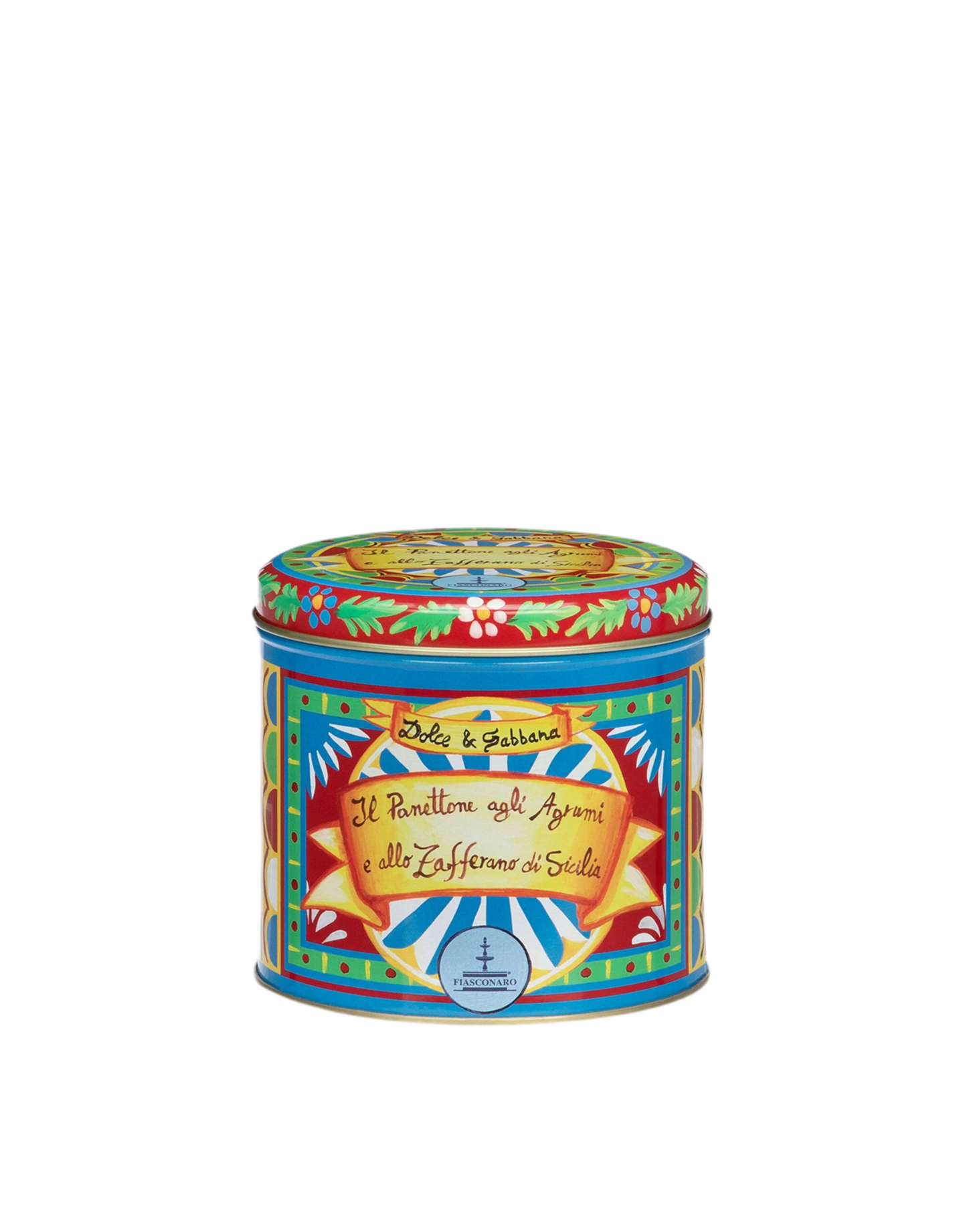 Panettone DOLCE&GABBANA Fiasconaro CÍTRICOS Y AZAFRÁN DE SICILIA 100 gr