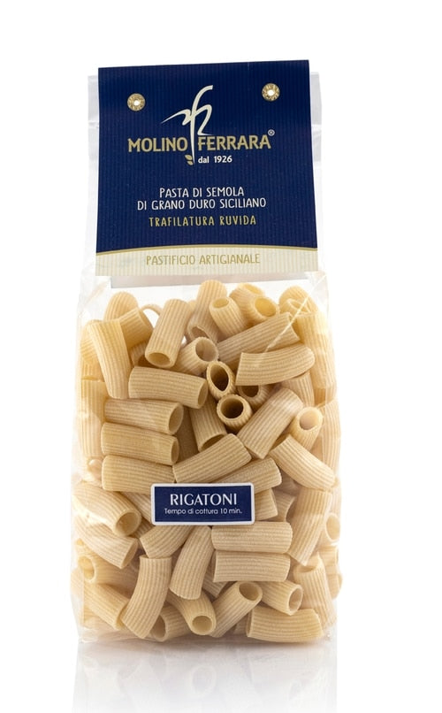 Pasta Artesanal Molino Ferrara Rigatoni 500 g