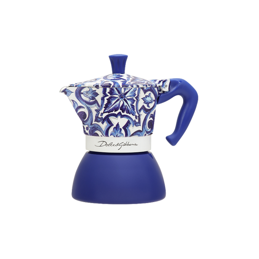 Moka Induction Dolce&Gabbana Bialetti Blu Mediterraneo