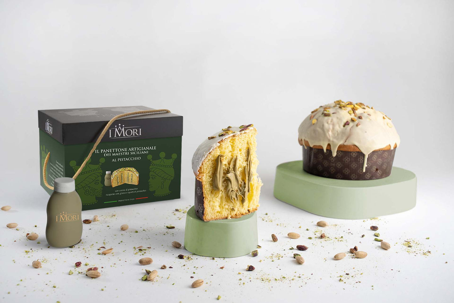 Panettone Artesanal de Pistacho 900 gr I Mori