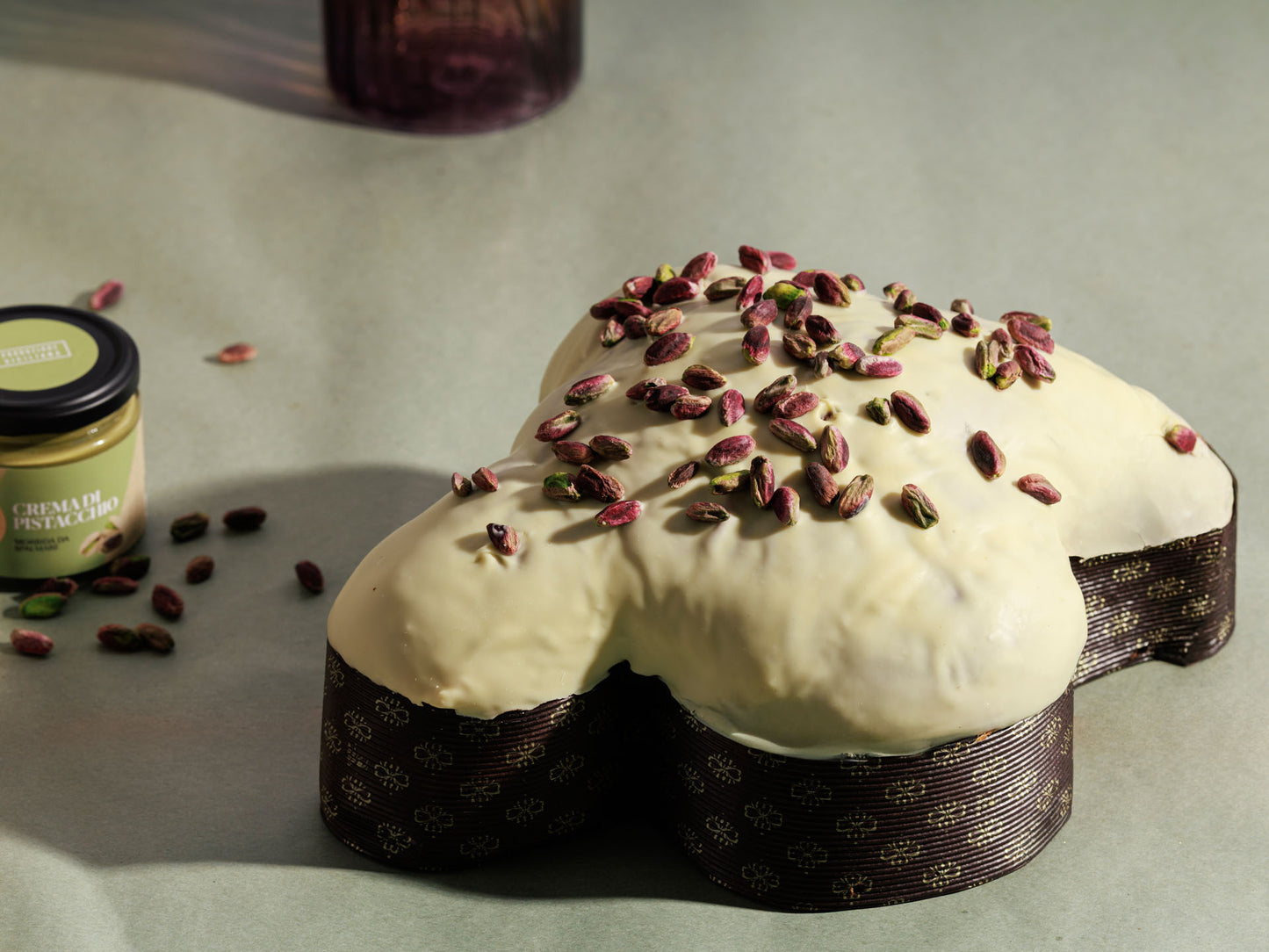 Colomba Artesanal Fiasconaro de PISTACHO ORO VERDE 1 kg