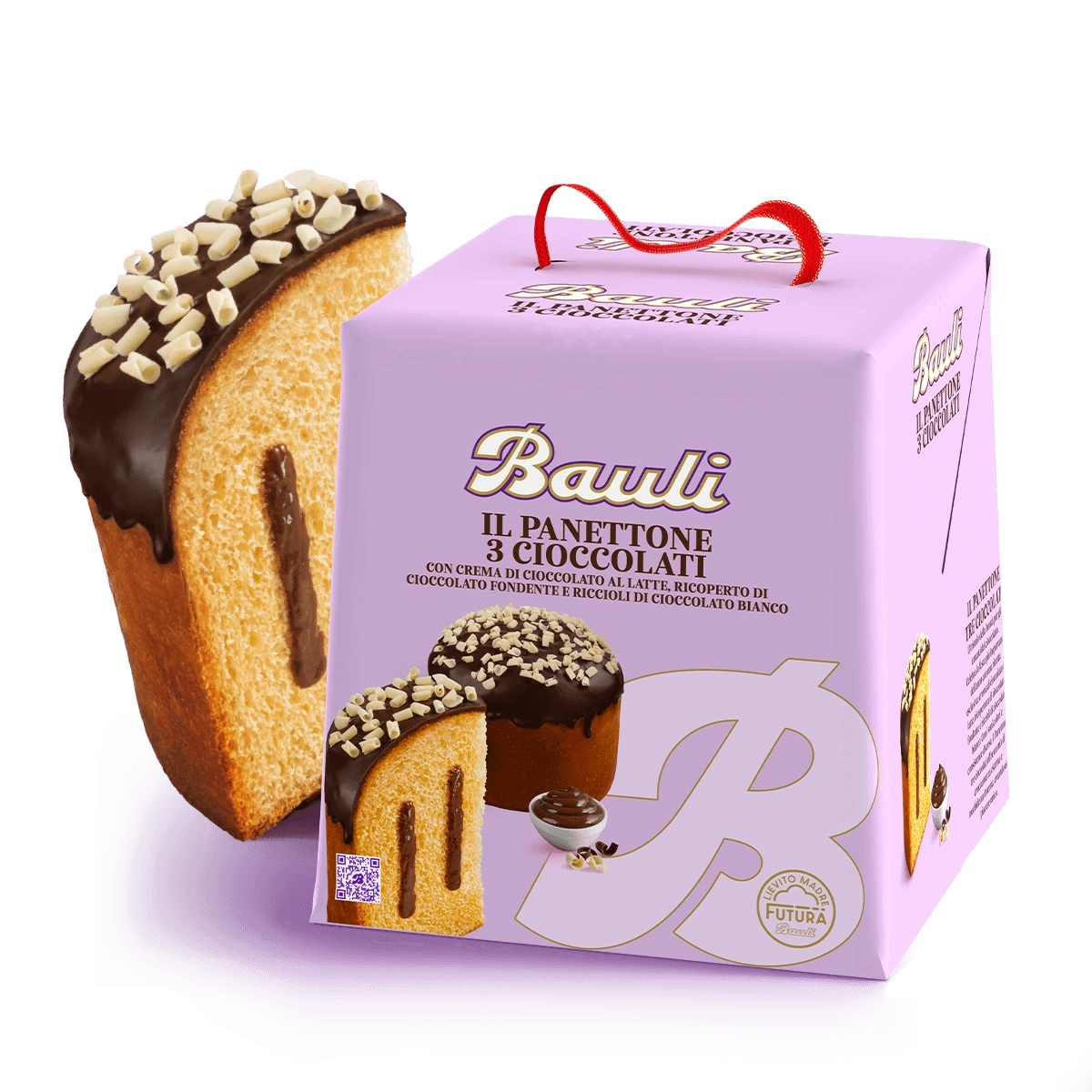 Panettone 3 Cioccolati Bauli 750 gr