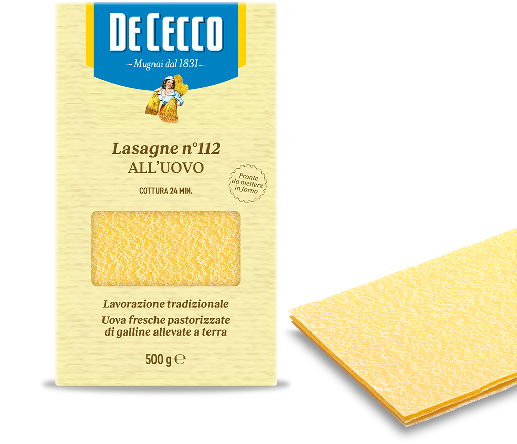 Lasagne n° 112 all'uovo 500g DeCecco