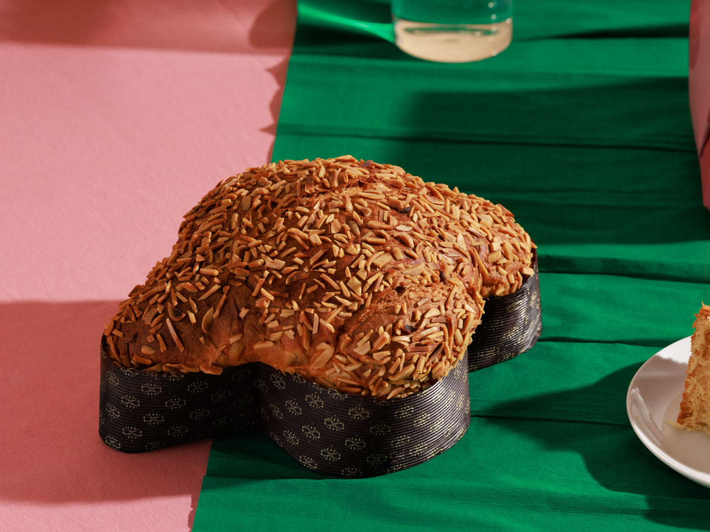 Colomba Artesanal Fiasconaro con MELOCOTÓN y ALMENDRAS 1 kg