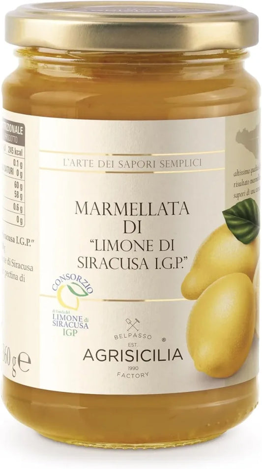 Marmellata di Limone di Siracusa I.G.P 360g Agrisicilia
