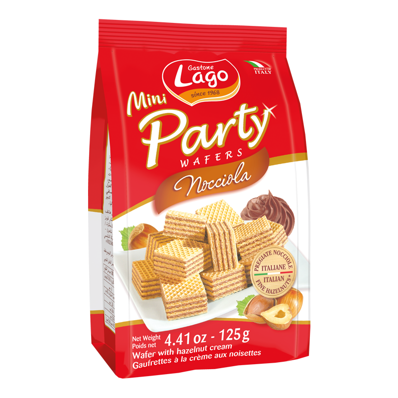 Mini Wafer Nocciola Lago 125 g