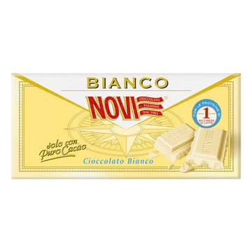 Tavoletta Cioccolato Bianco Novi 100g