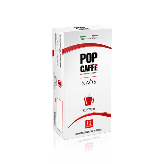 10 cápsulas CORTADO compatibles *NESPRESSO®️ Pop Caffè