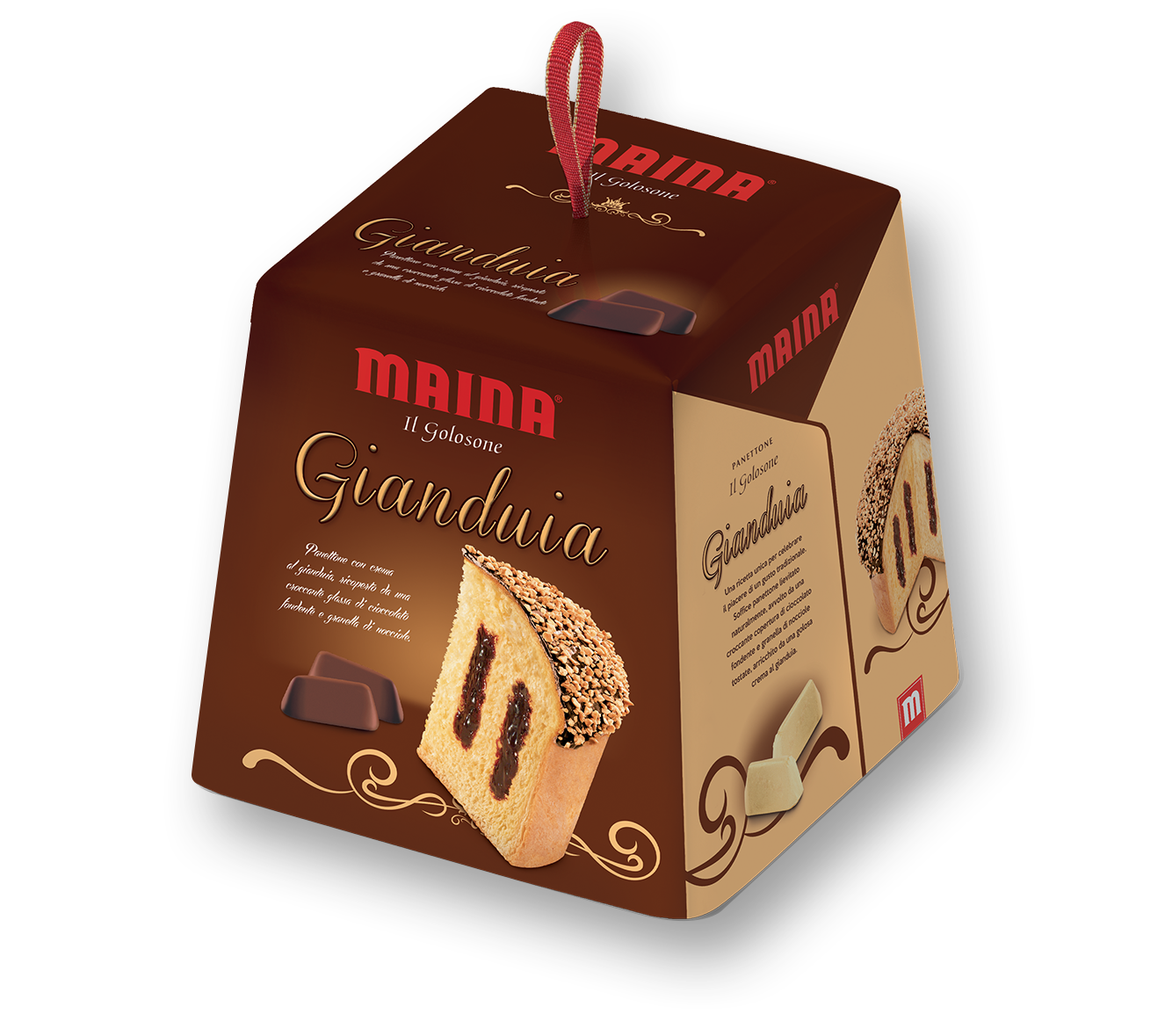 Panettone Gianduia Maina 750 g