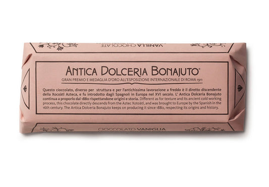 Cioccolato alla Vaniglia Bonajuto 100 g