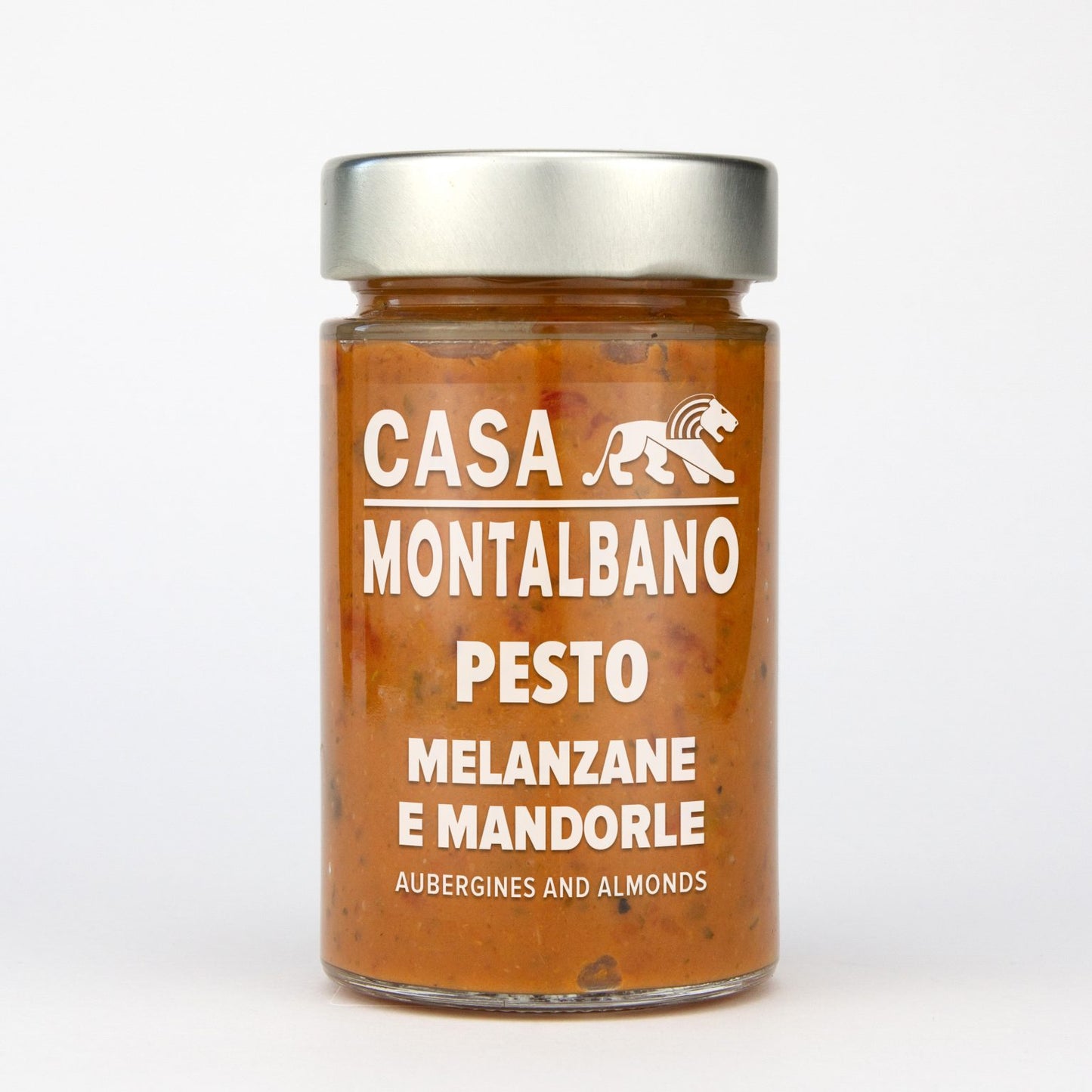 Pesto Melanzane e mandorle 200 gr Casa Montalbano