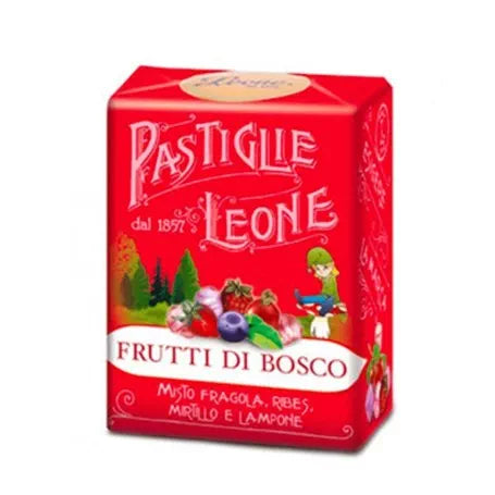 Pastiglie Leone Frutti di Bosco 30 gr