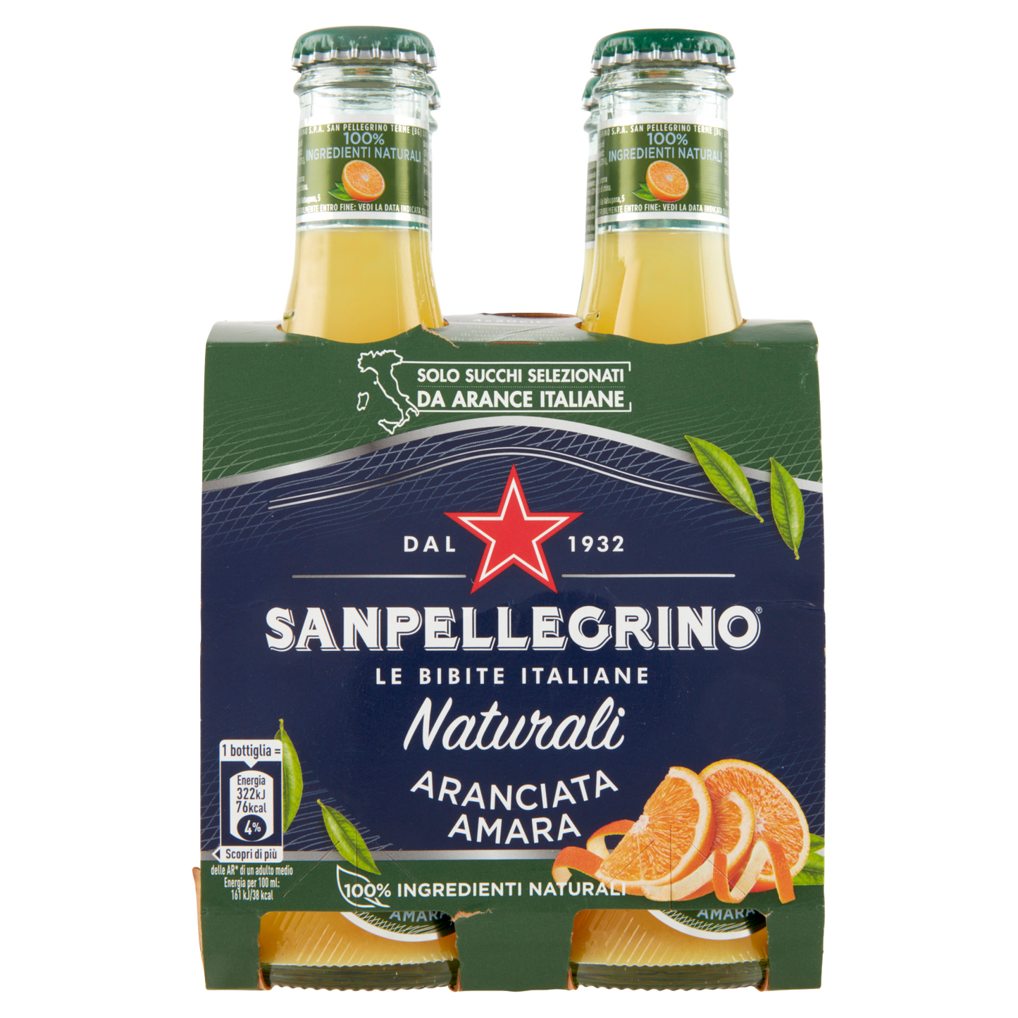 Aranciata Amara San Pellegrino 4 x 20 cl