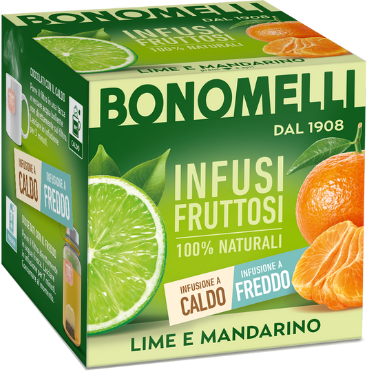 Infusión Lime y Mandarina Bonomelli