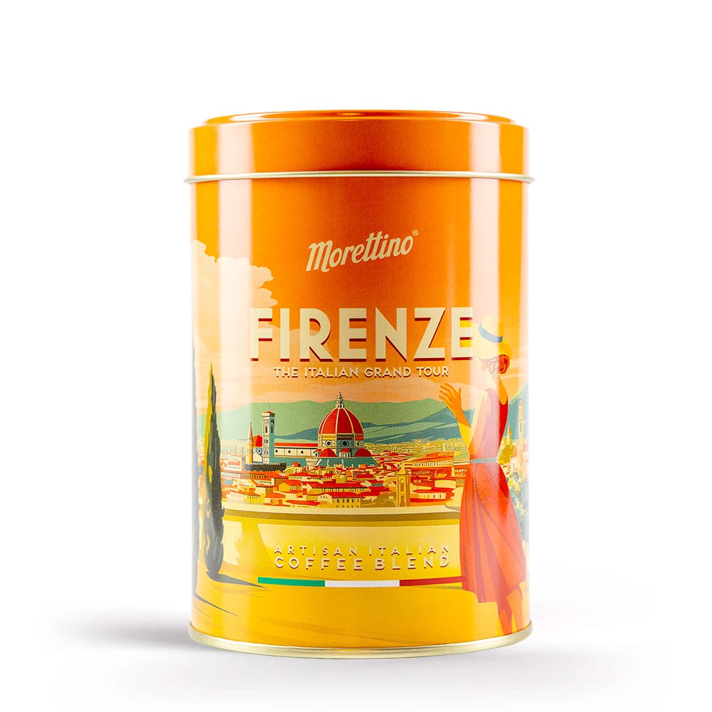 Café molido The Italian Grand Tour FIRENZE Morettino 250 g