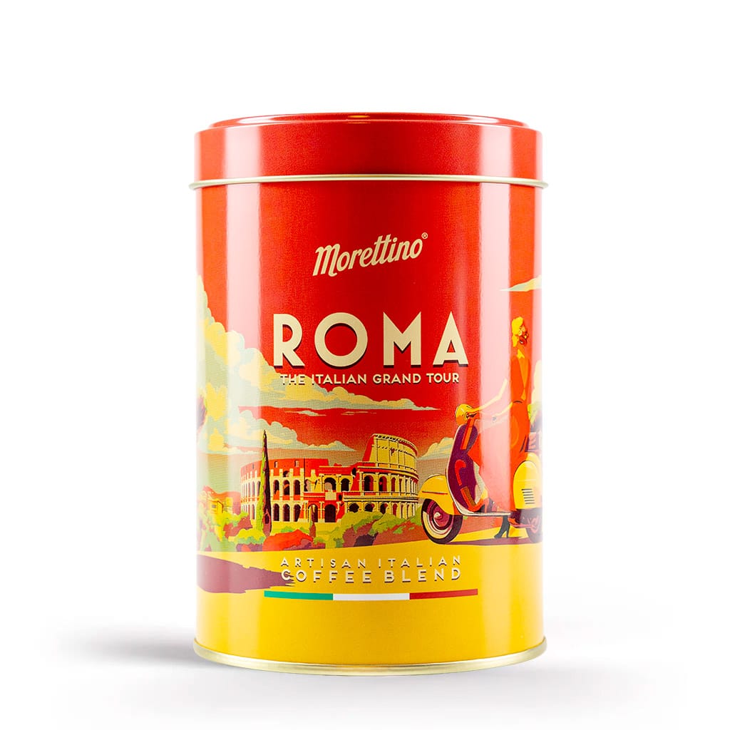 Café molido The Italian Grand Tour ROMA Morettino 250 g