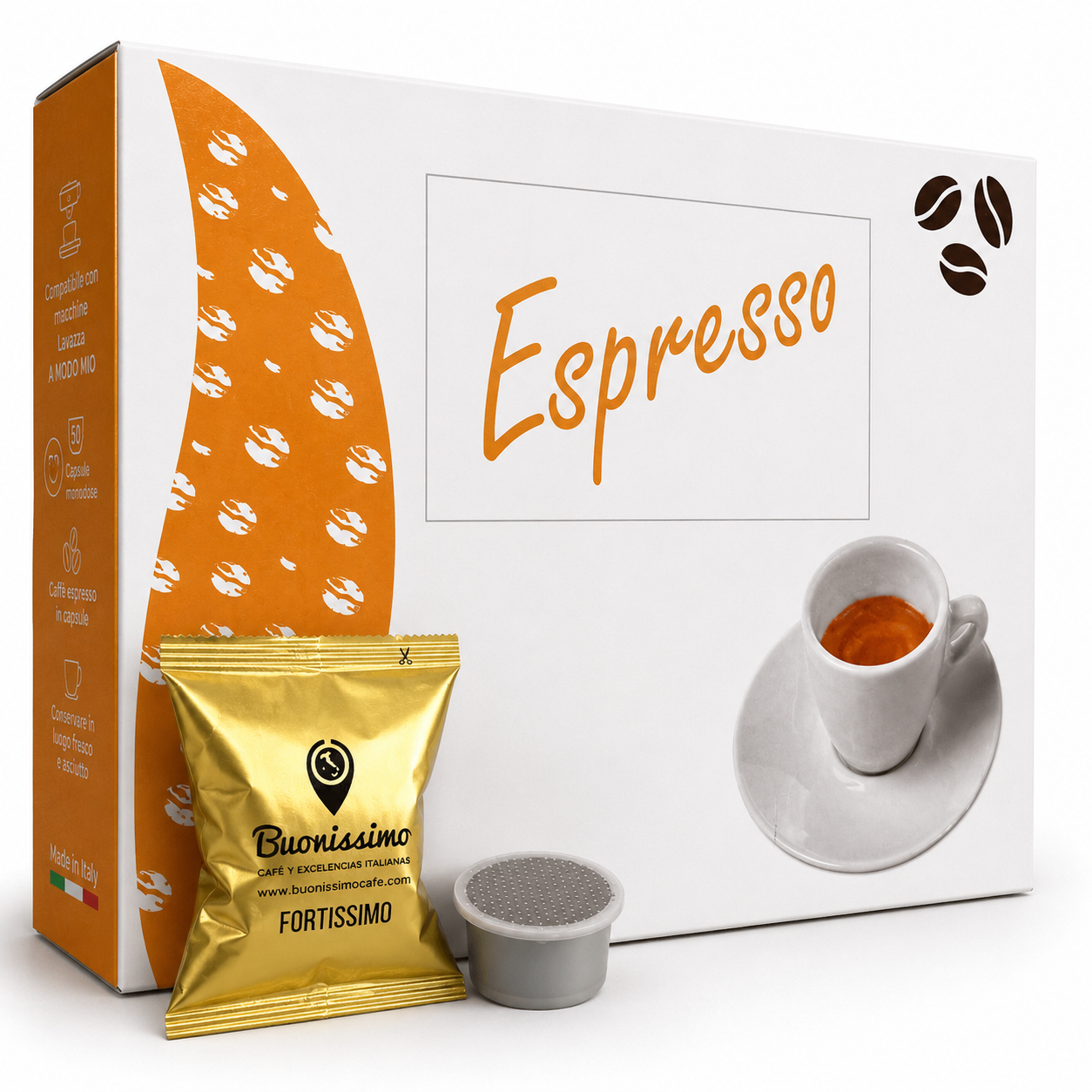 100 cápsulas compatibles LAVAZZA POINT®* Fortissimo