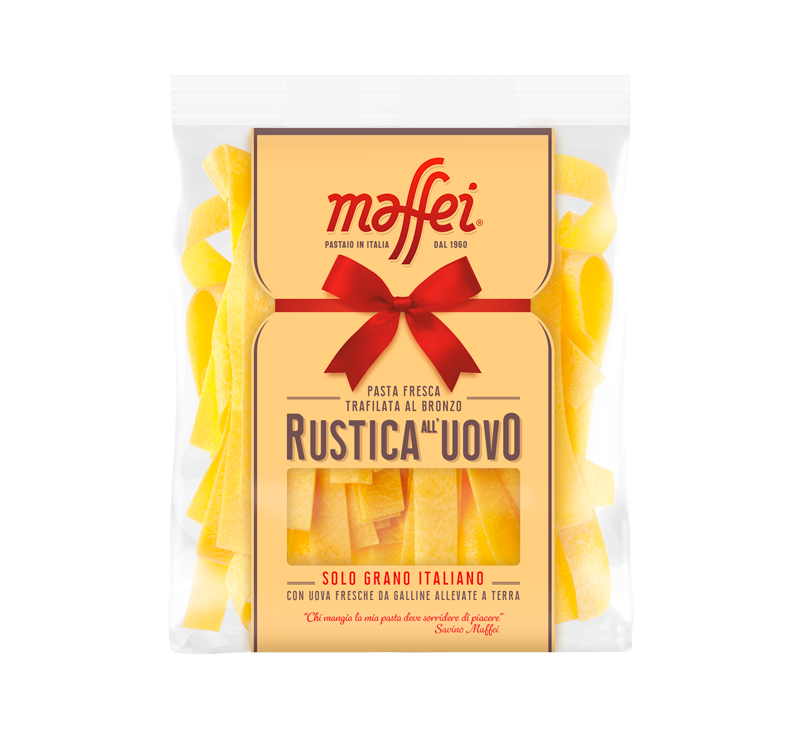 Pappardelle 250g Pasta fresca all’uovo Maffei
