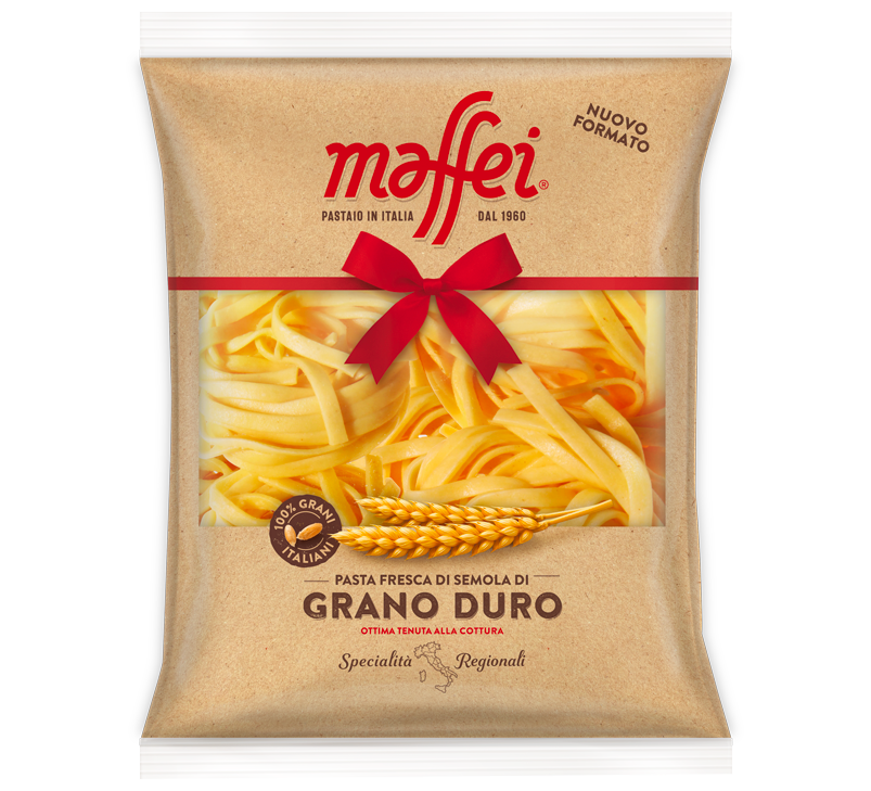 Scialatielli 500g Pasta fresca di Semola di Grano Duro Maffei