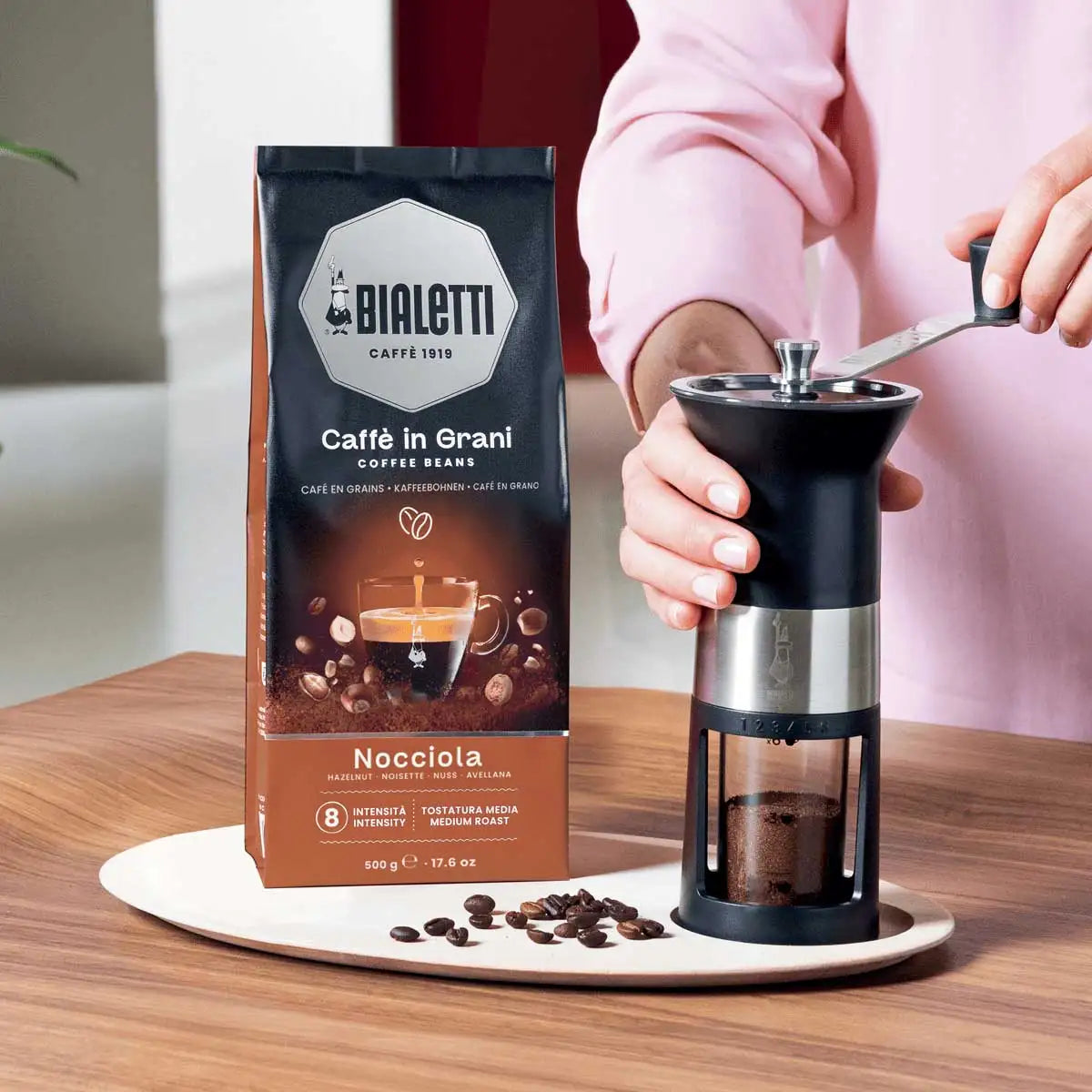 Café en grano Nocciola Bialetti 500 g