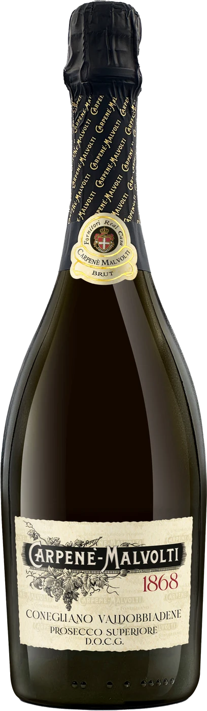 Prosecco Superiore DOCG 
Carpenè Malvolti 1868 Conegliano Valdobbiadene Brut 75 cl
